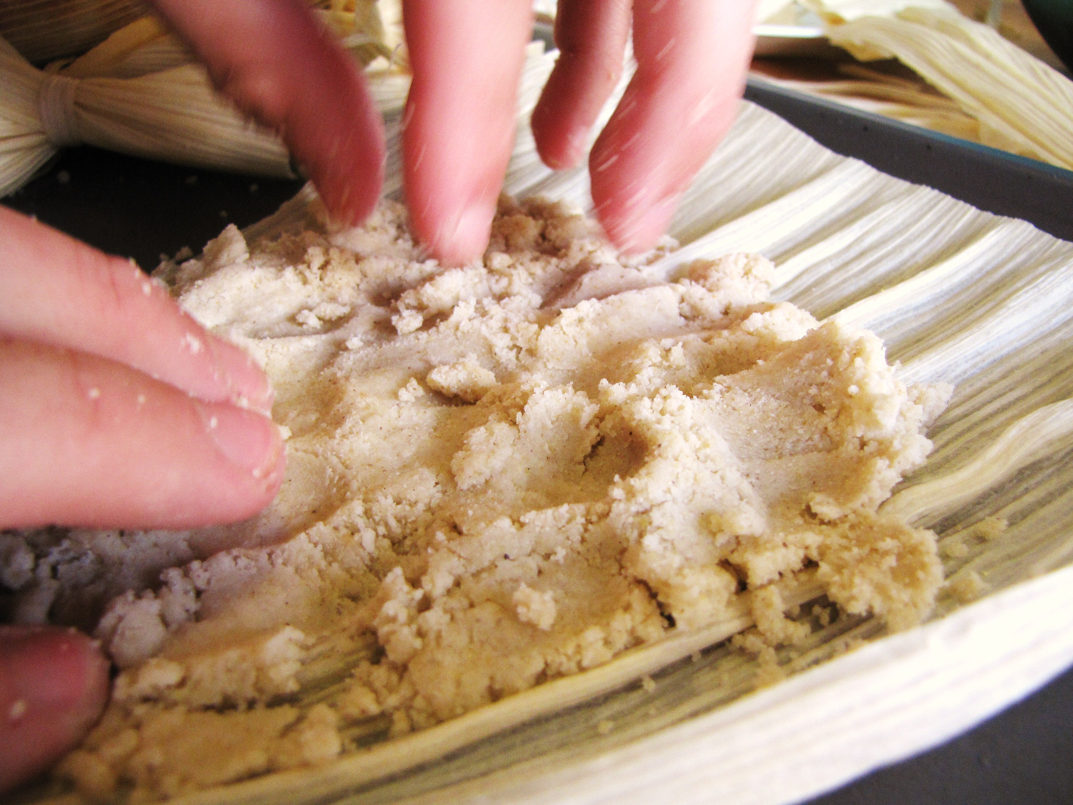 How To Spread Masa For Tamales