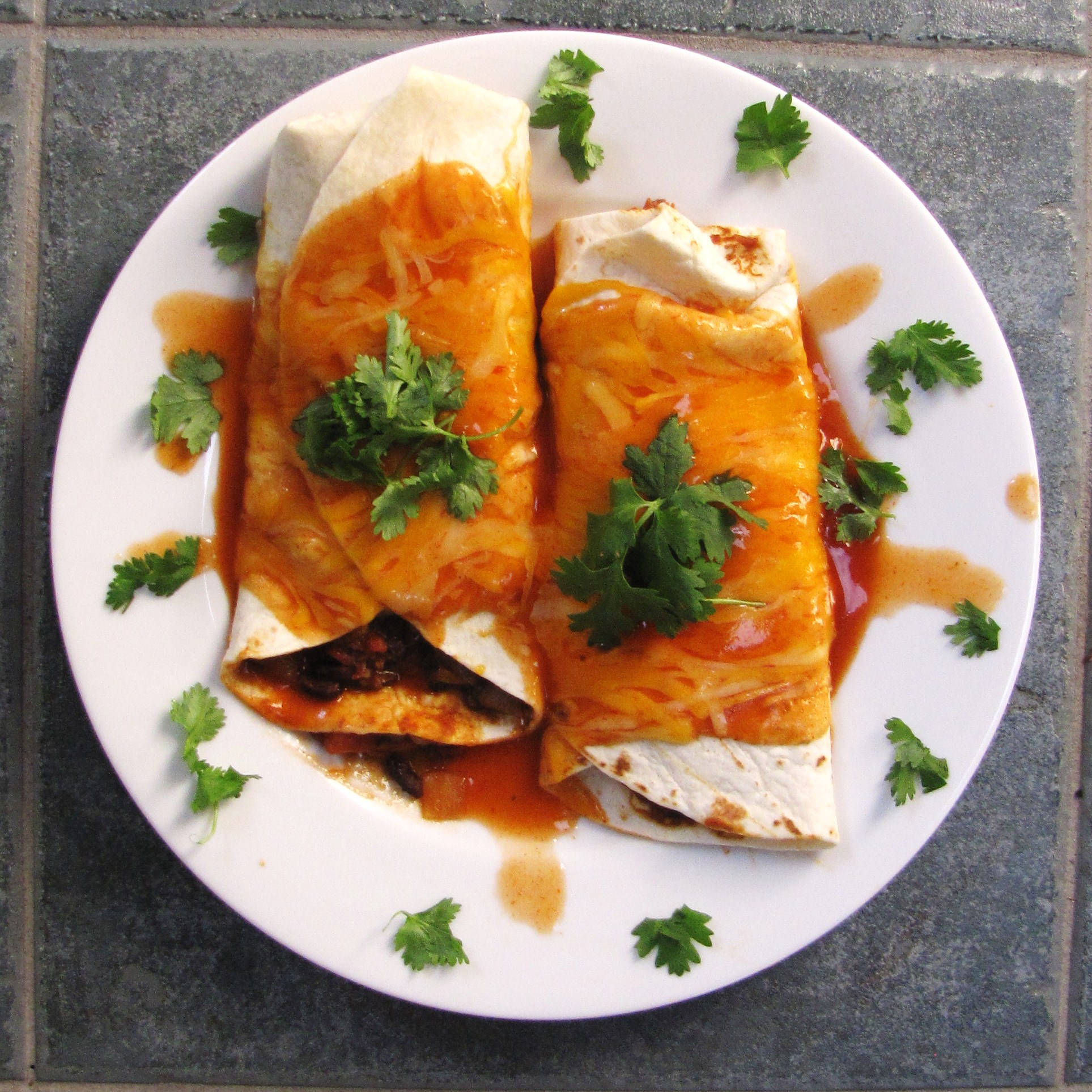 Healthify Yo’self – Black Bean Enchiladas