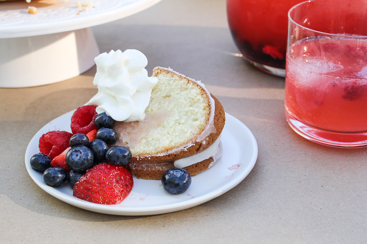 One-Bowl Lemon Pound Cake {Katie at the Kitchen Door}