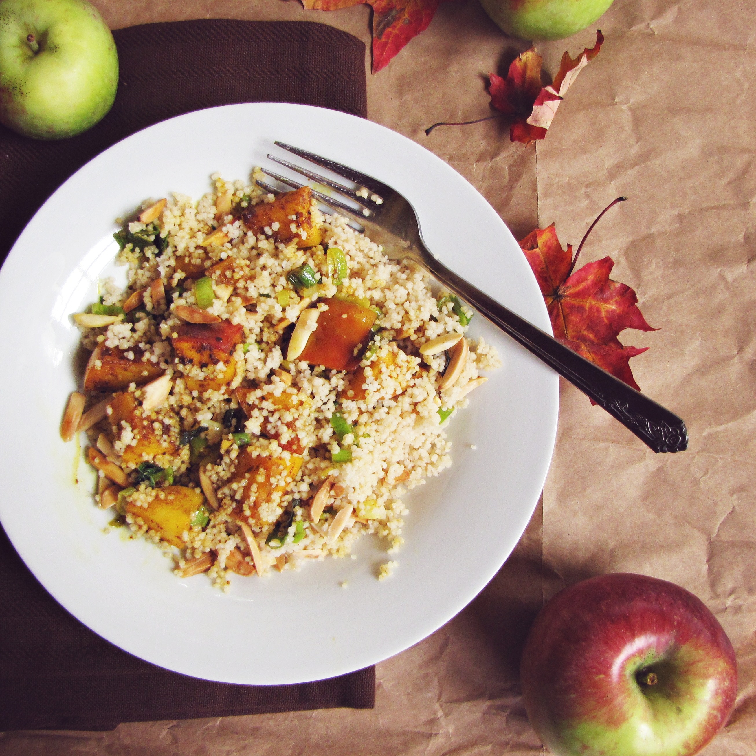 Curried Apple Couscous