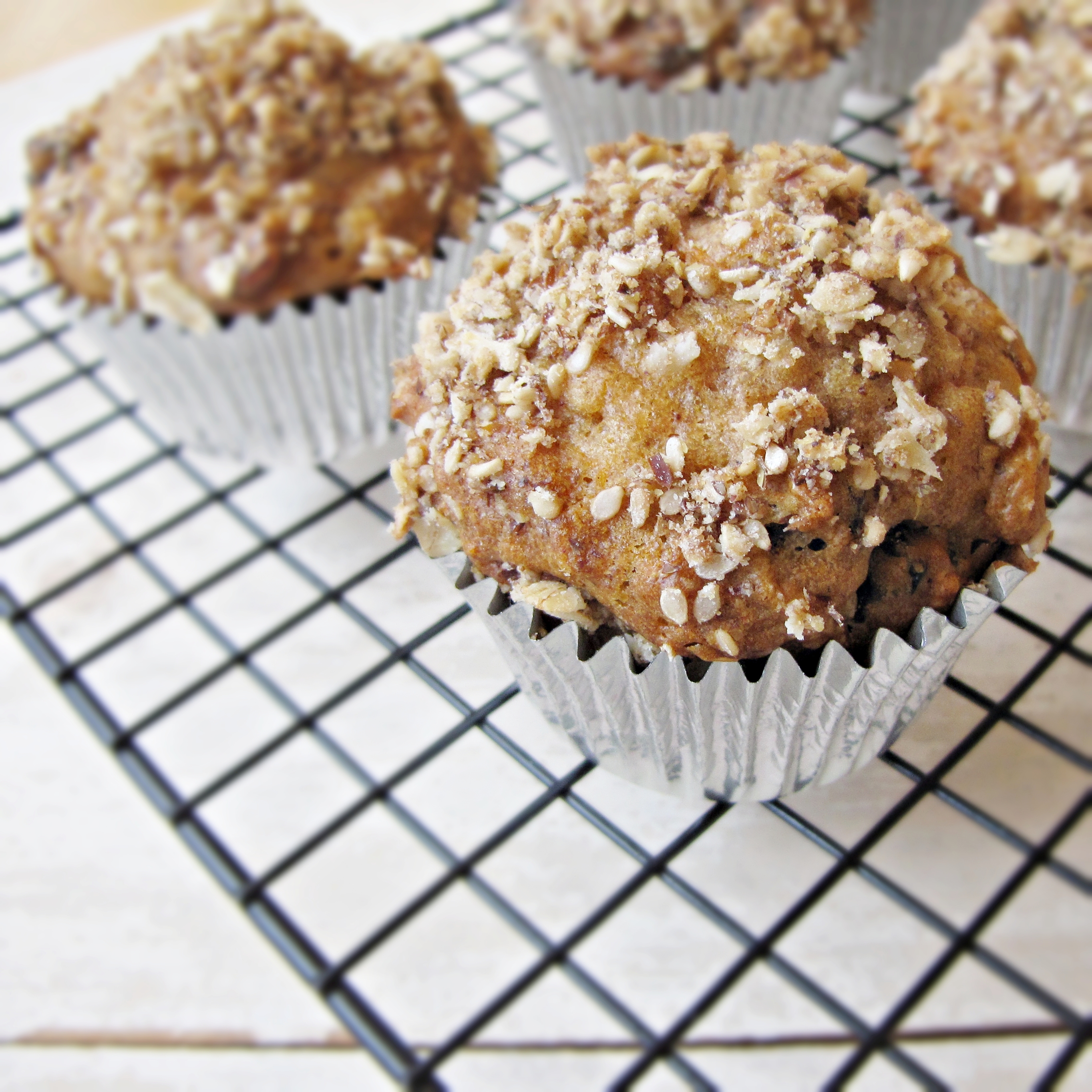 Healthified Carrot and Apple Muffins