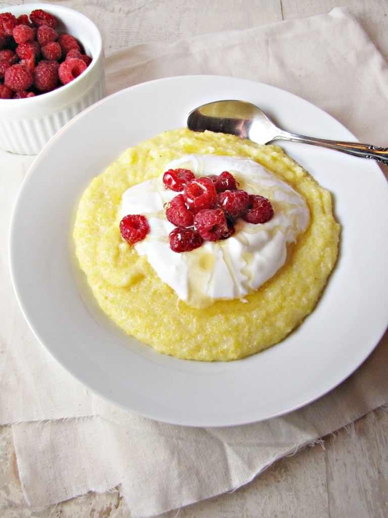 Greatist Collaboration Breakfast Polenta with HoneyedYogurt Katie