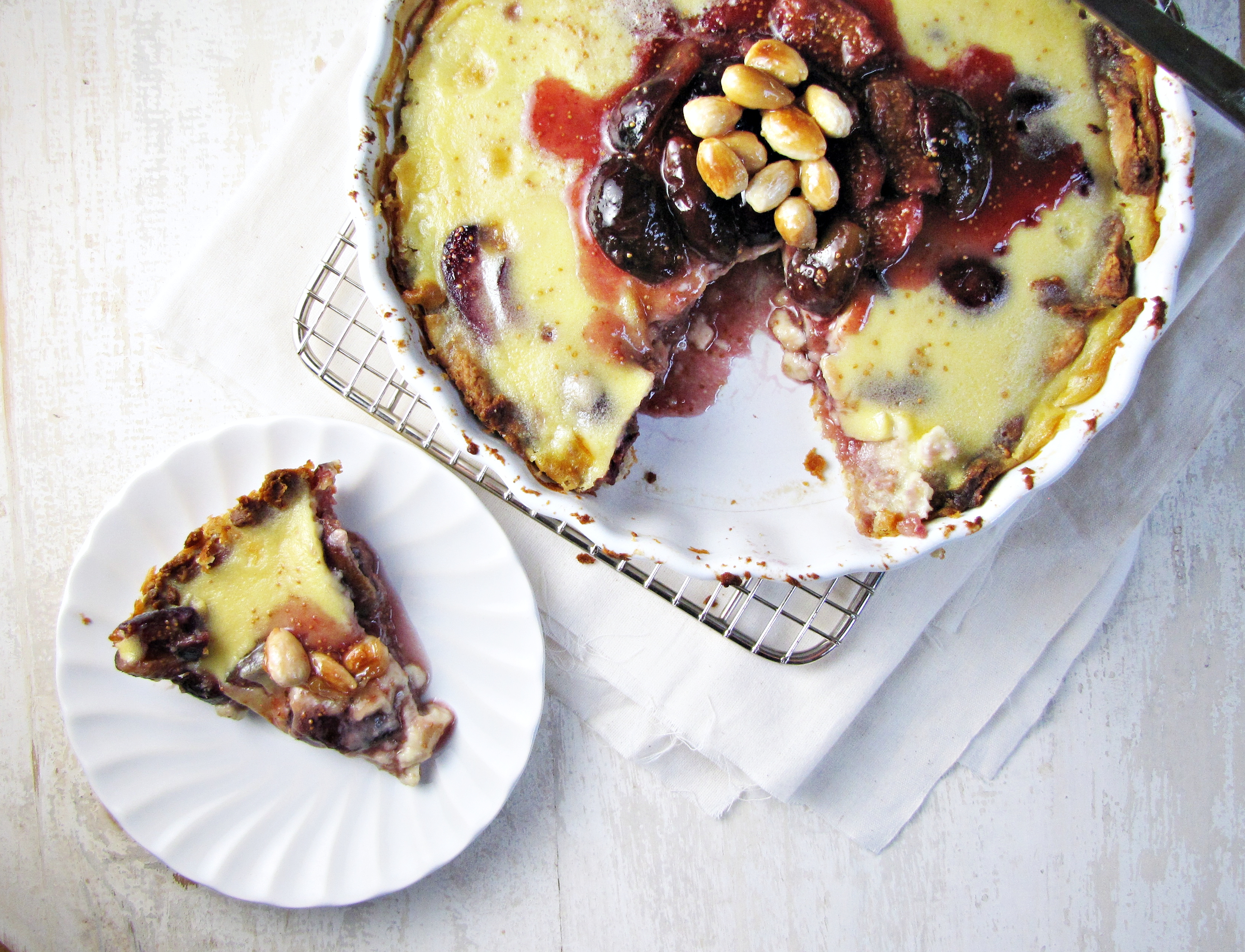 Summer Bucket List Update and a Fig and Almond Tart