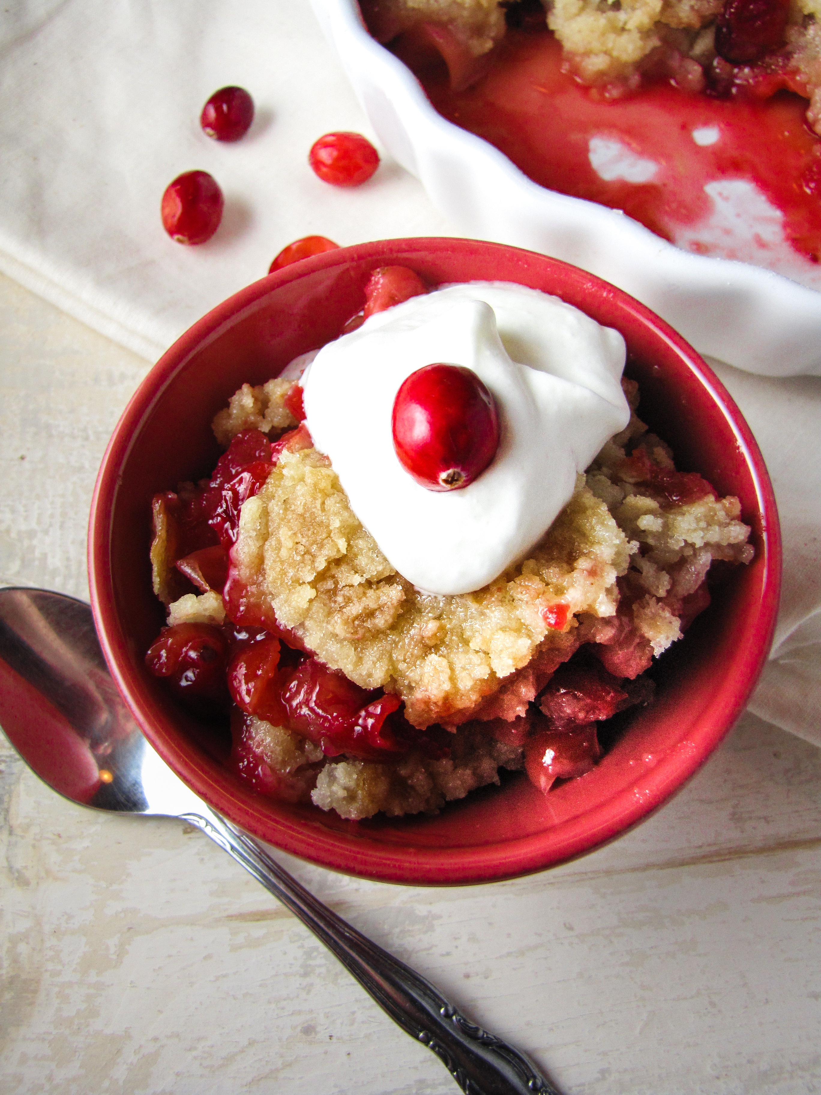 Monday Morning Resolutions & A Cranberry-Pear Crisp