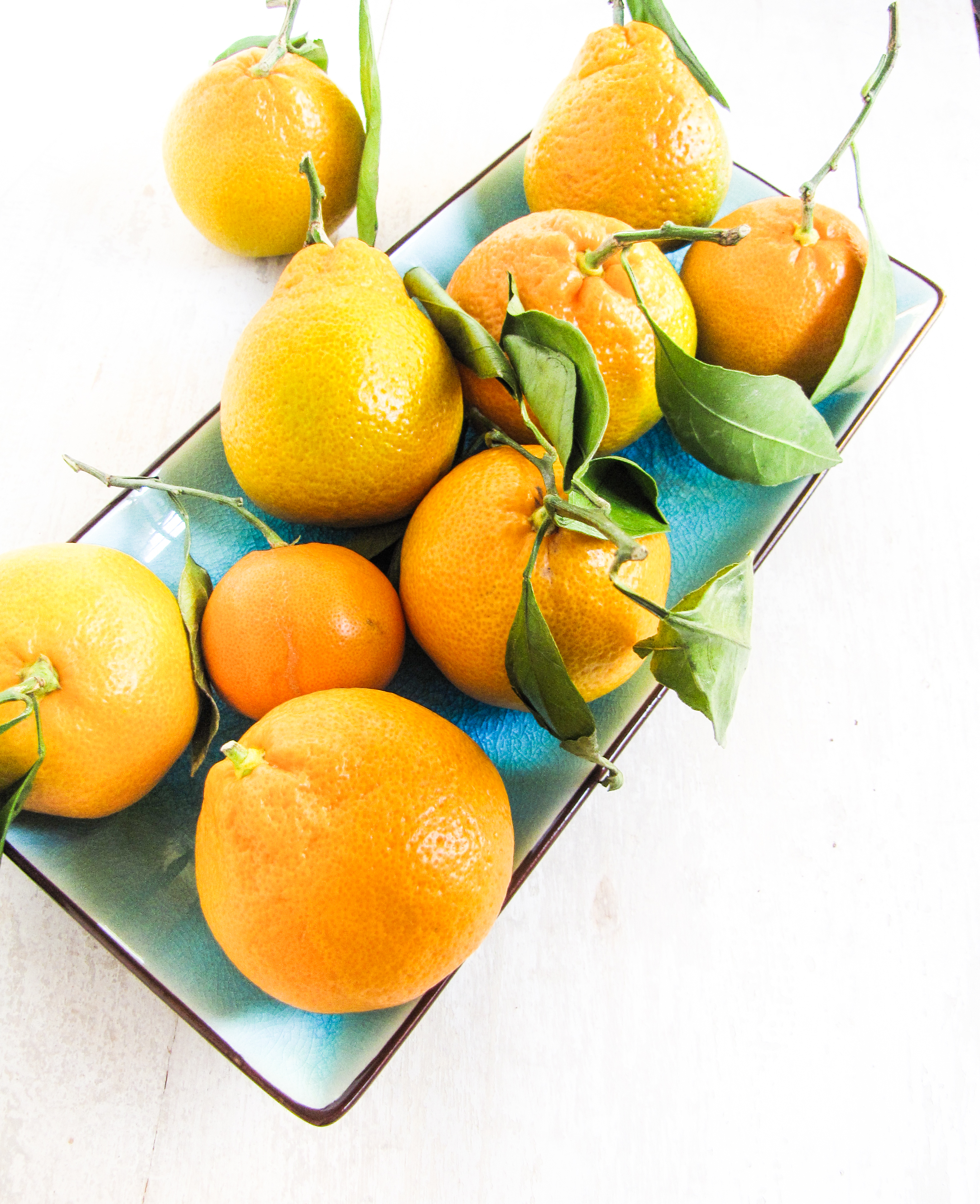 Monday Morning Resolutions & A Mango, Satsuma and Black Rice Salad