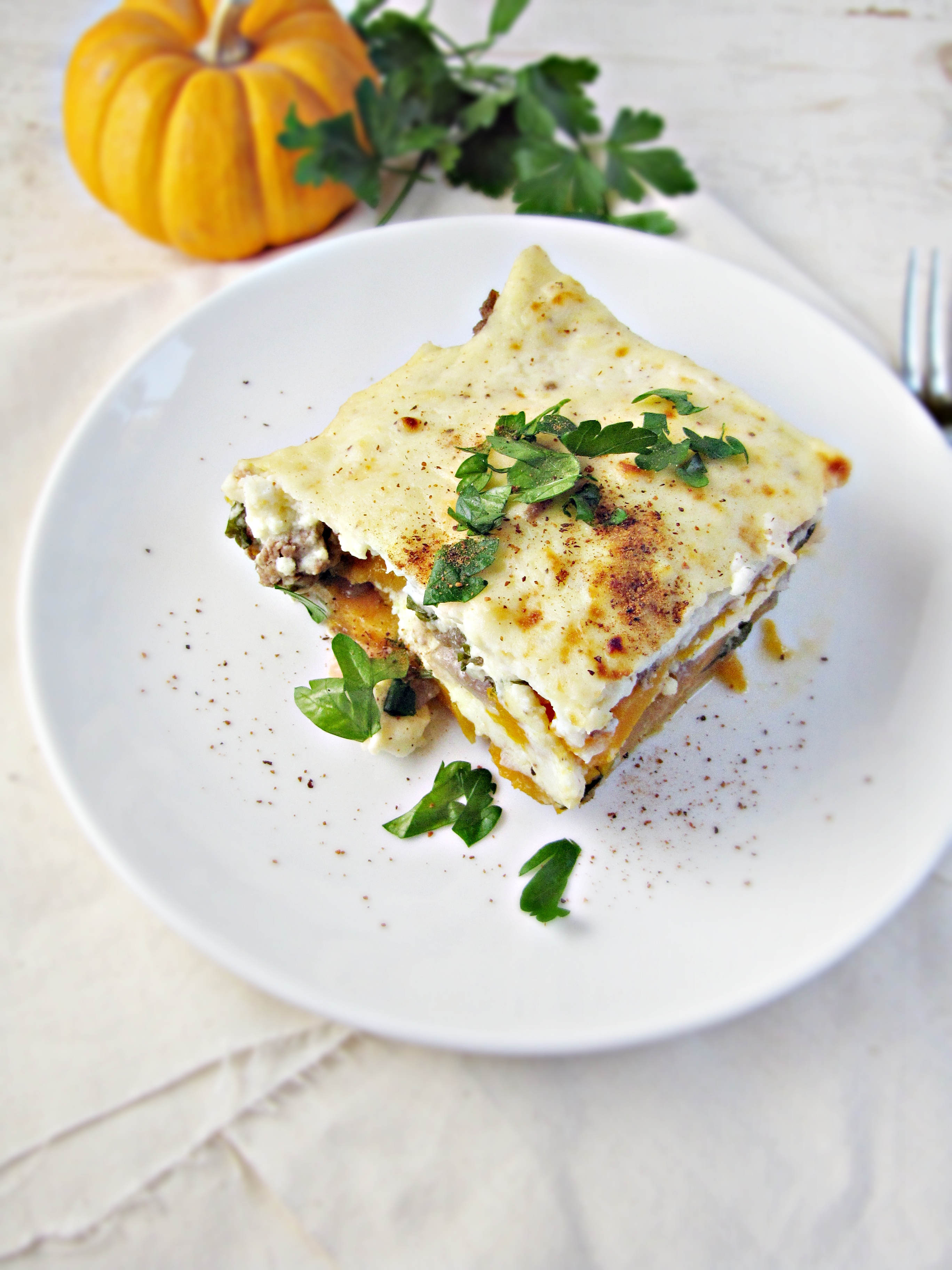 Pumpkin & Sweet Potato Moussaka