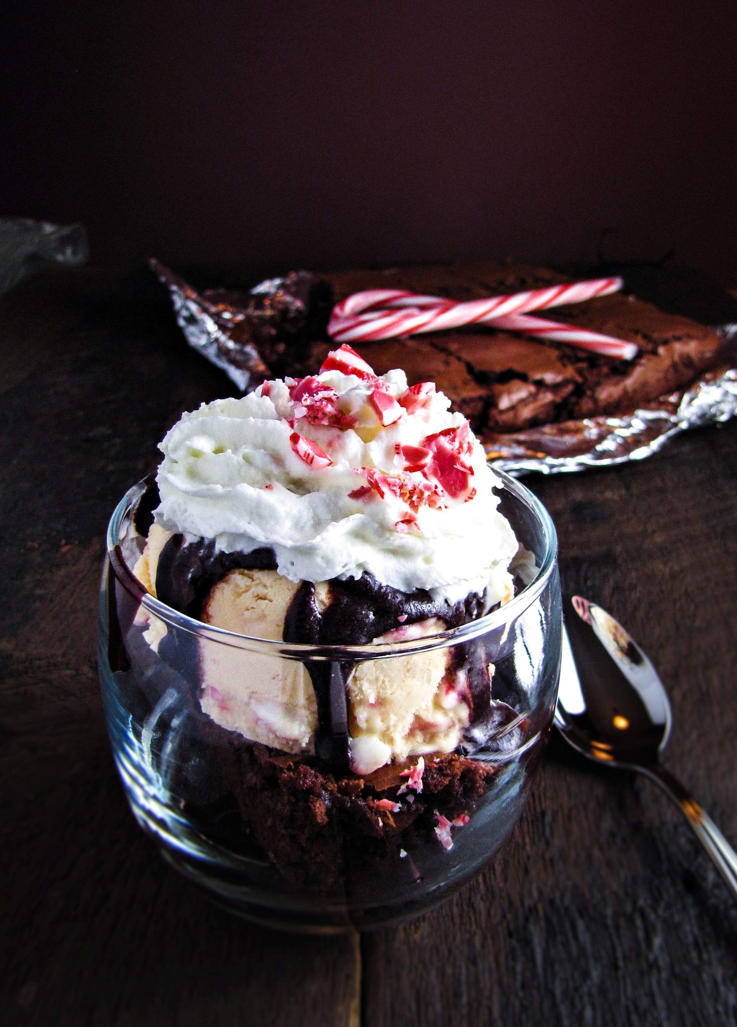 Peppermint Mocha Ice Cream Sundae {Katie at the Kitchen Door}