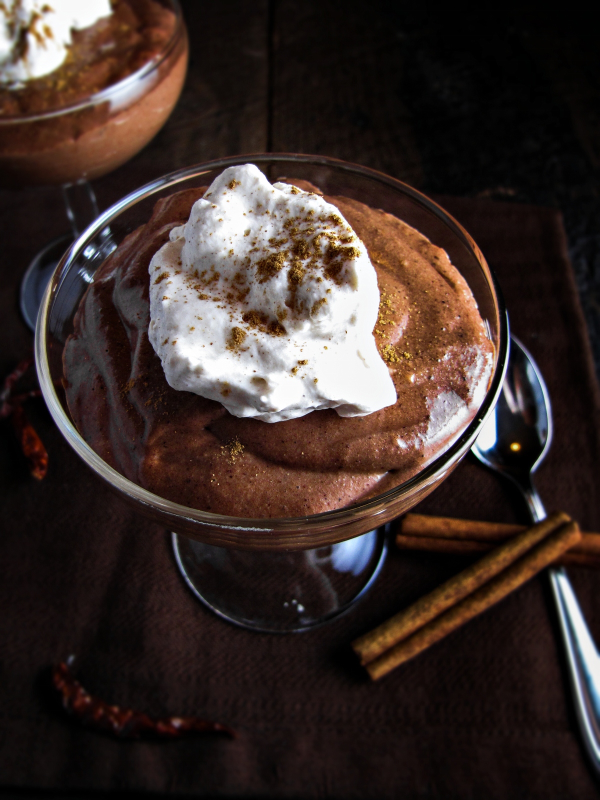 Mayan Chocolate Mousse (and a chocolate giveaway from Katie at the Kitchen Door)