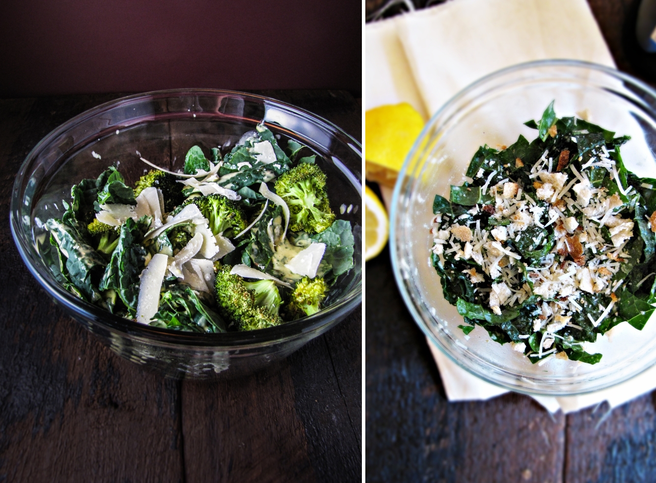 Two Kale Salads - Winter Cleanse Week One