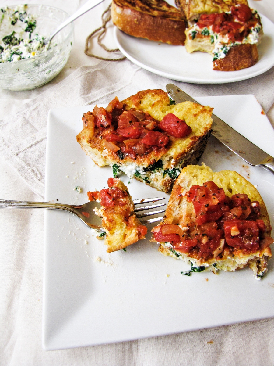 Book Club: Breakfast for Dinner // Italian-Style Stuffed French Toast