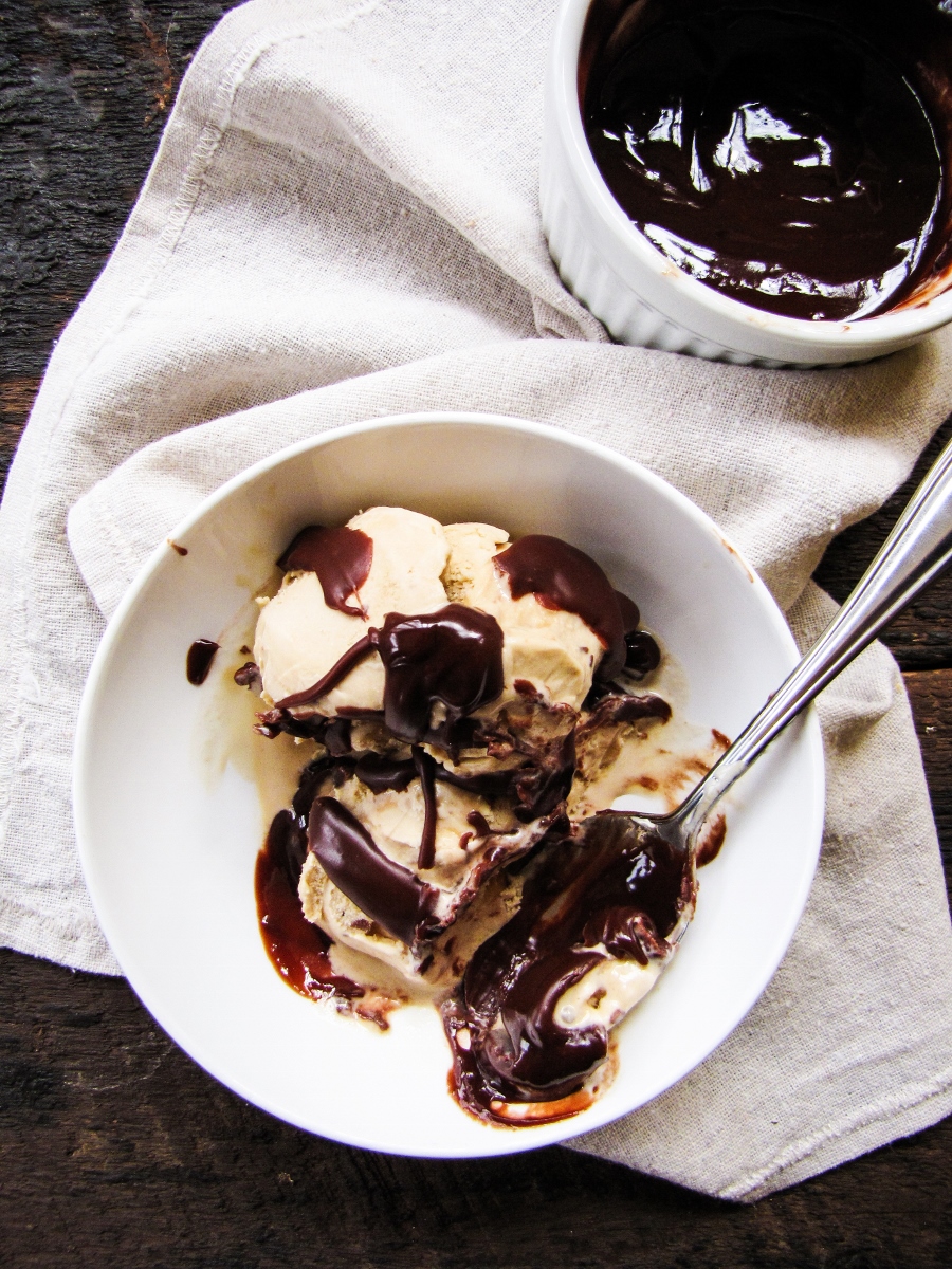 30-Second, 3-Ingredient, Microwave Hot Fudge