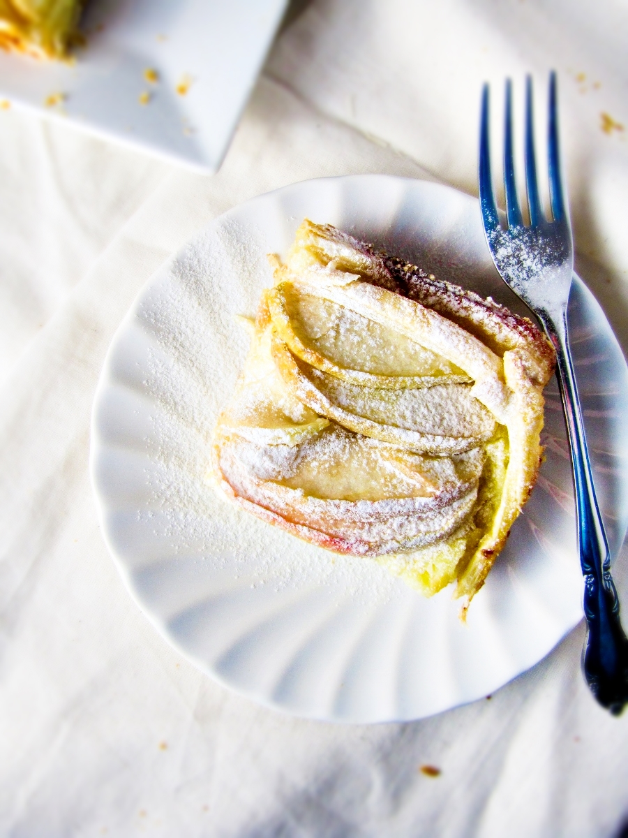 Italian Apple Custard Tart {Katie at the Kitchen Door}