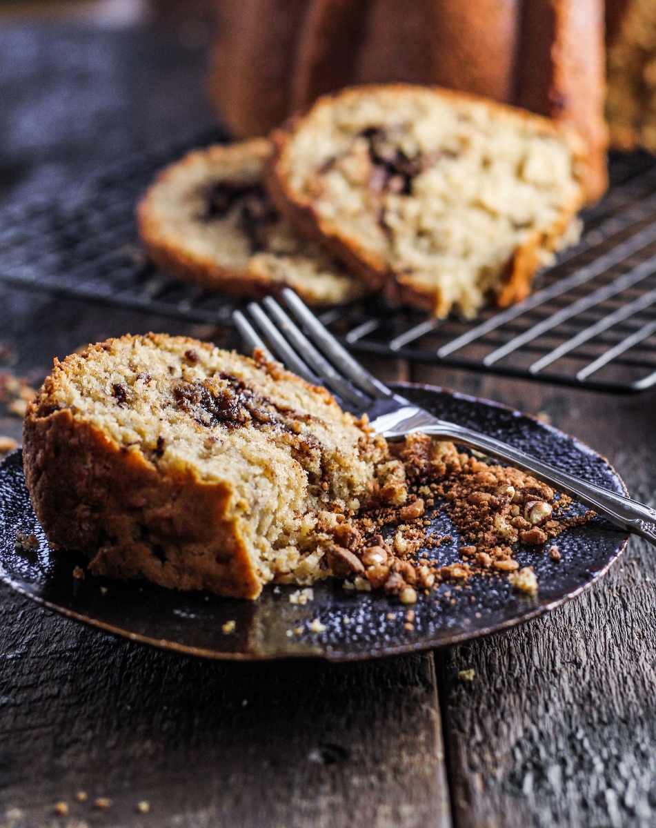 Pecan Toffee Coffee Cake