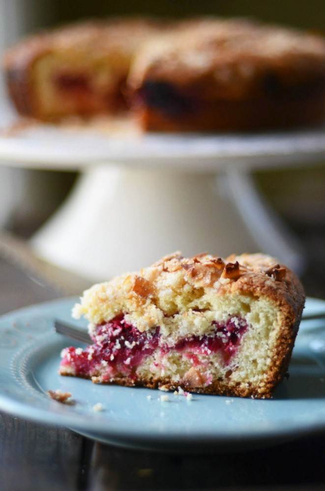 Guest Post From Fork Vs. Spoon: Cranberry Coffeecake - Katie At The 