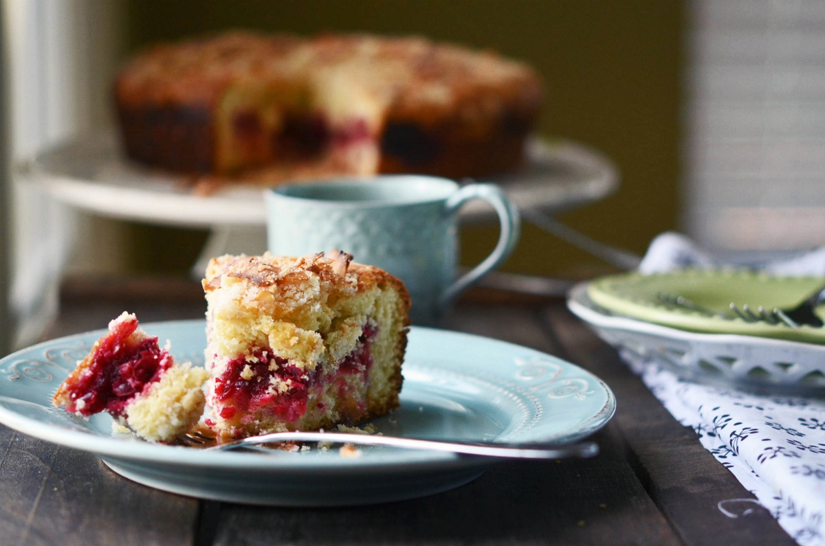 Guest Post from Fork vs. Spoon: Cranberry Coffeecake