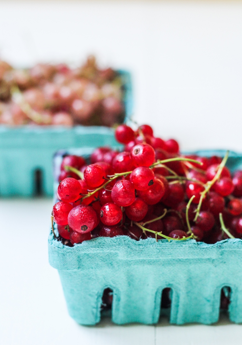 Red Currant Crumb Bars