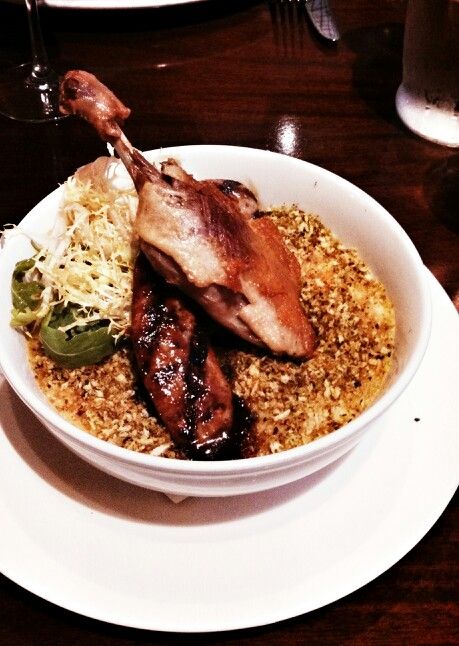 White Bean Cassoulet with Duck Confit at Luc - Seattle