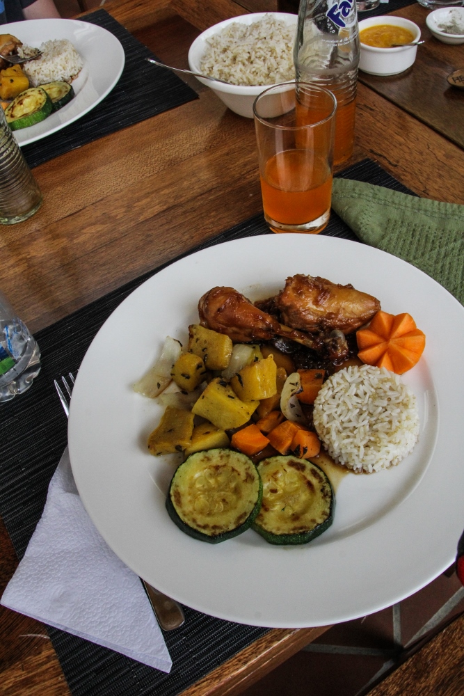 Ecuador Travelogue: The Amazon - Coconut-Sugar Chicken {Katie at the Kitchen Door}
