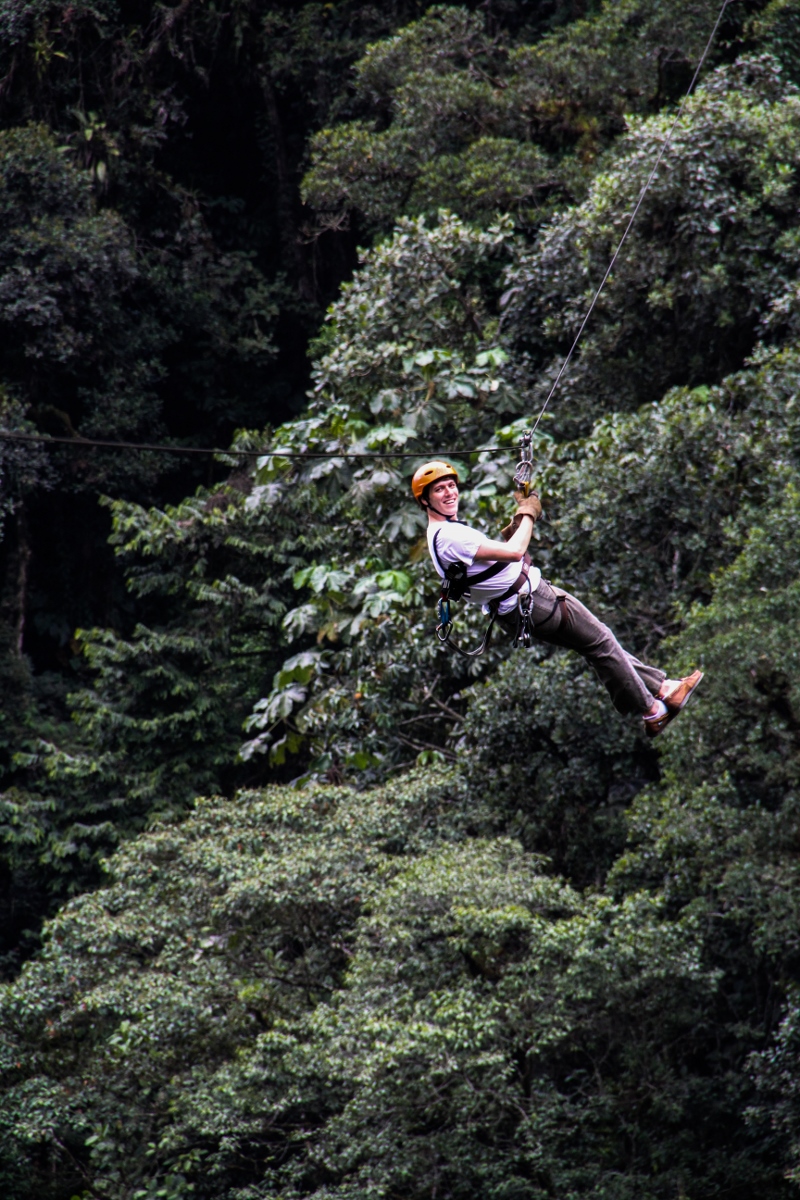 Ziplining in the Cloud Forest, Baños, Ecuador {Katie at the Kitchen Door}