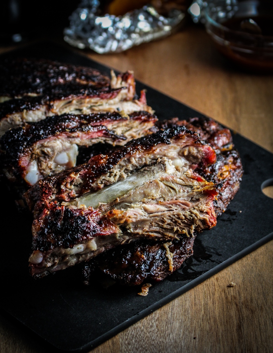 Guava-Glazed Grilled Ribs