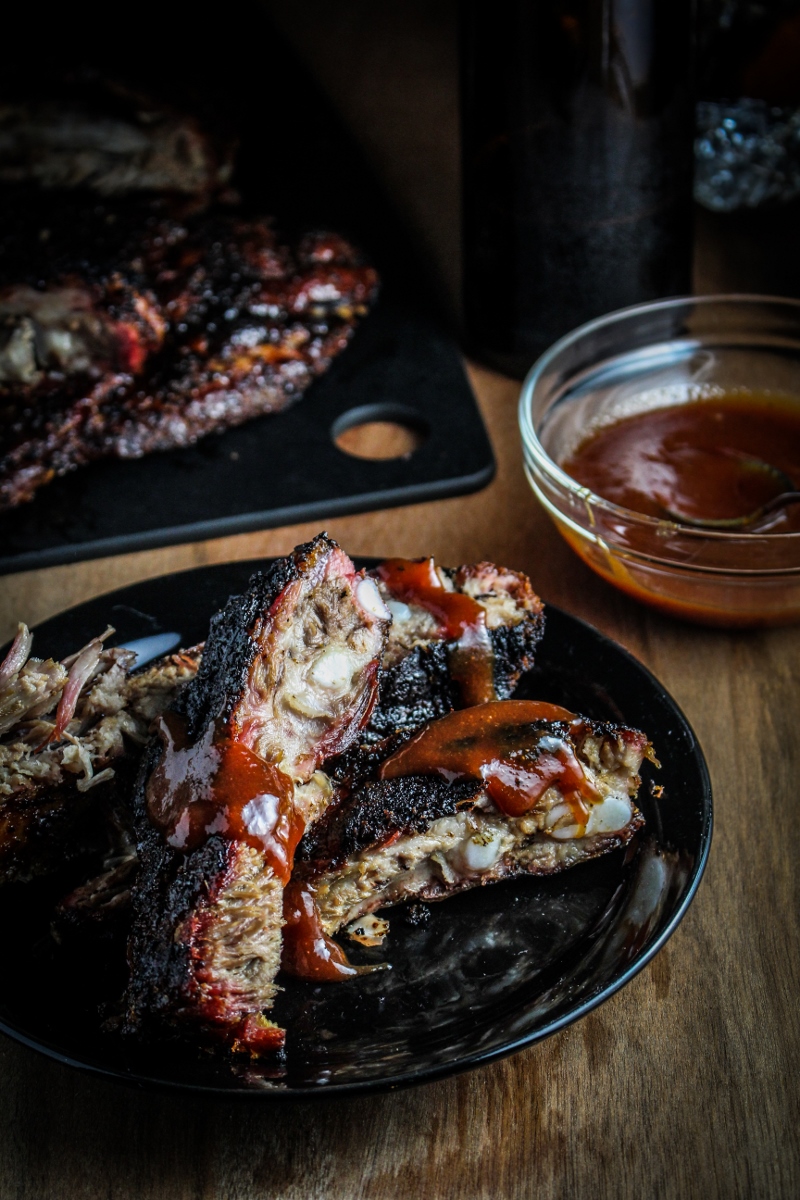 Guava-Glazed Grilled Ribs {Katie at the Kitchen Door}