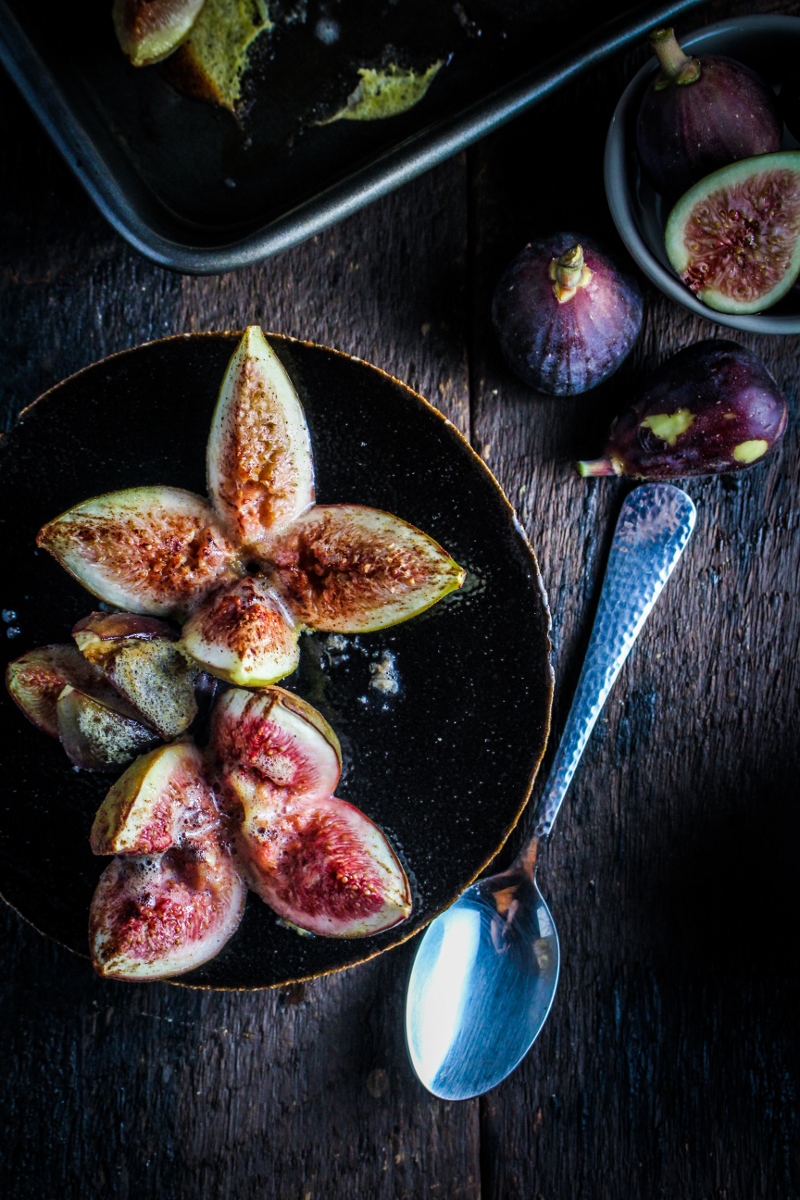 Book Club: Revolutionary French Cooking // Cinnamon and Honey-Baked Figs with Sweet Ginger Slices