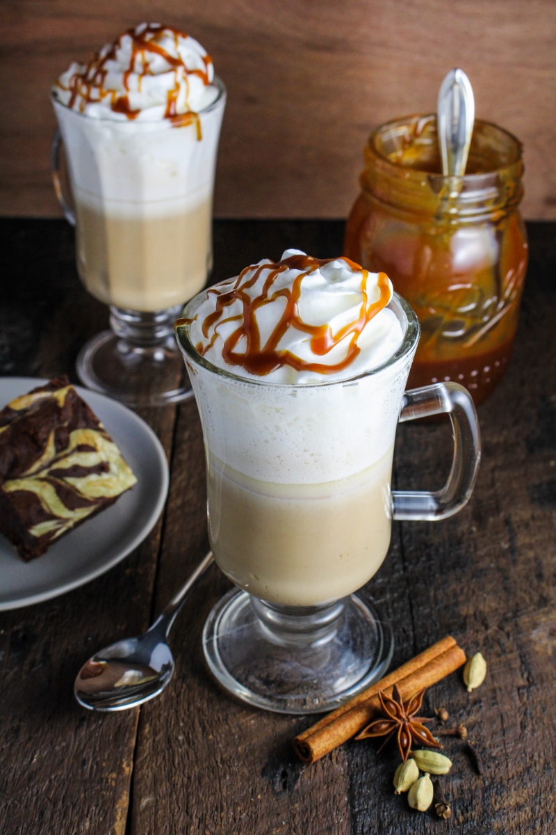 Caramel Apple Chai Latte - Comfortably Domestic