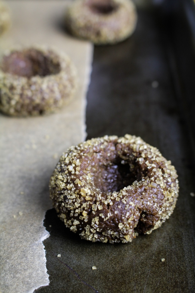 Gingerbread Thumbprints {Katie at the Kitchen Door}