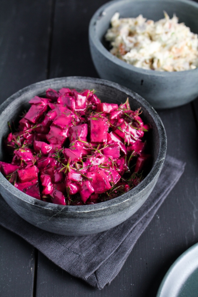 Russian Beet Salad {Katie at the Kitchen Door}