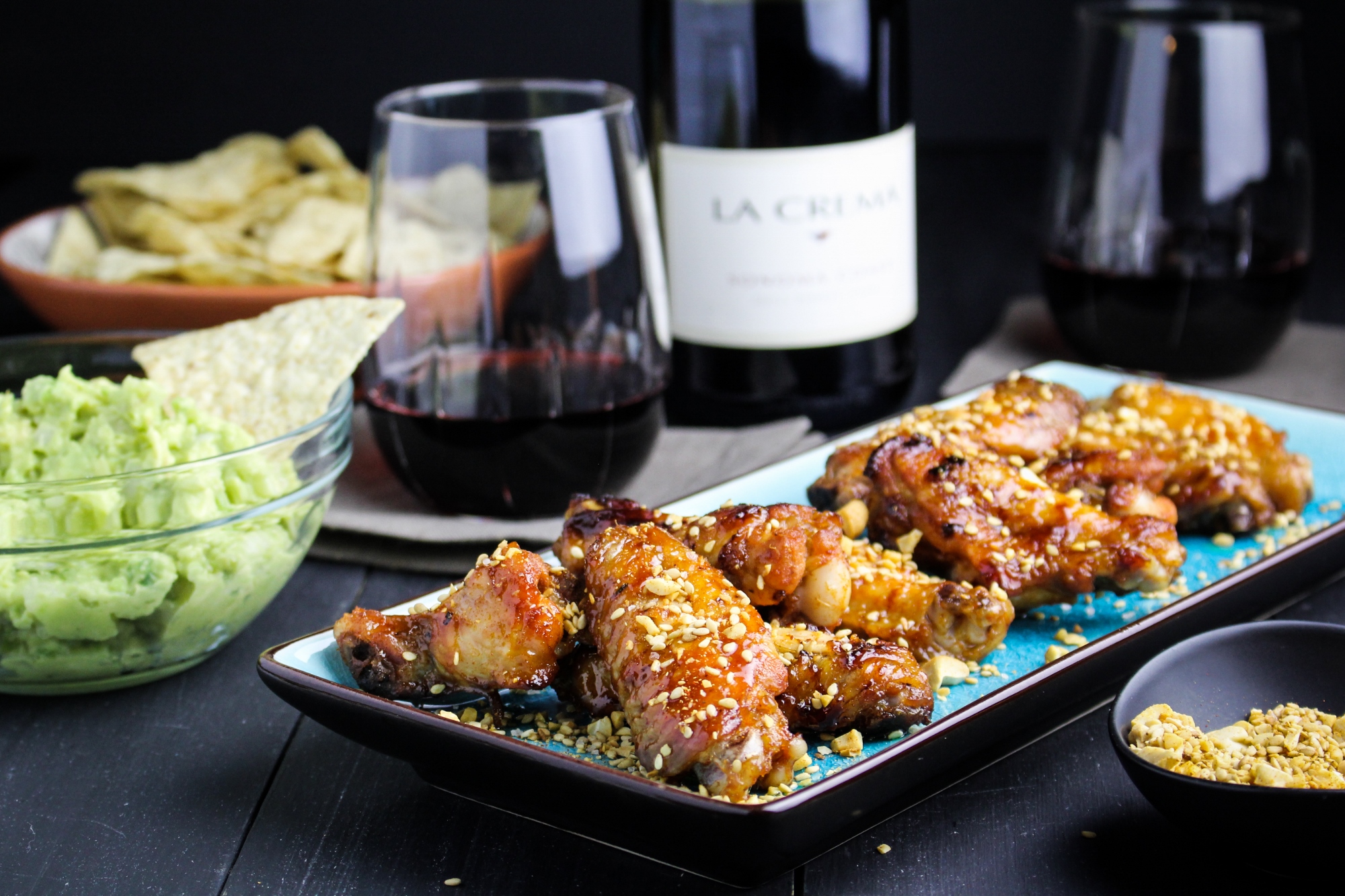 La Crema Game Day: Korean Gochujang Wings