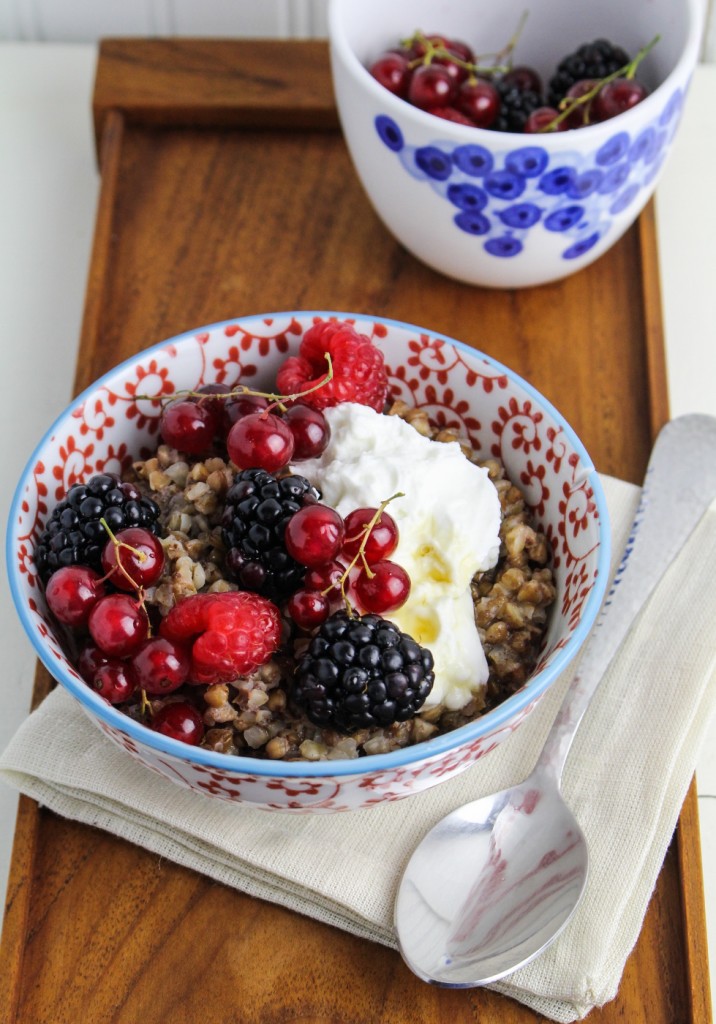 Clean Eating Buckwheat Porridge Katie at the Kitchen Door