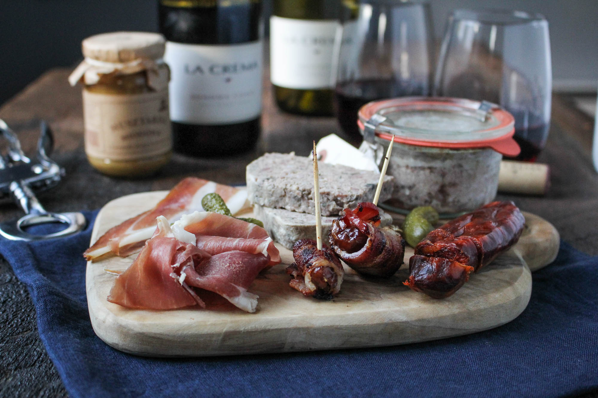 La Crema Pork and Pinot #4: The Perfect Charcuterie Board