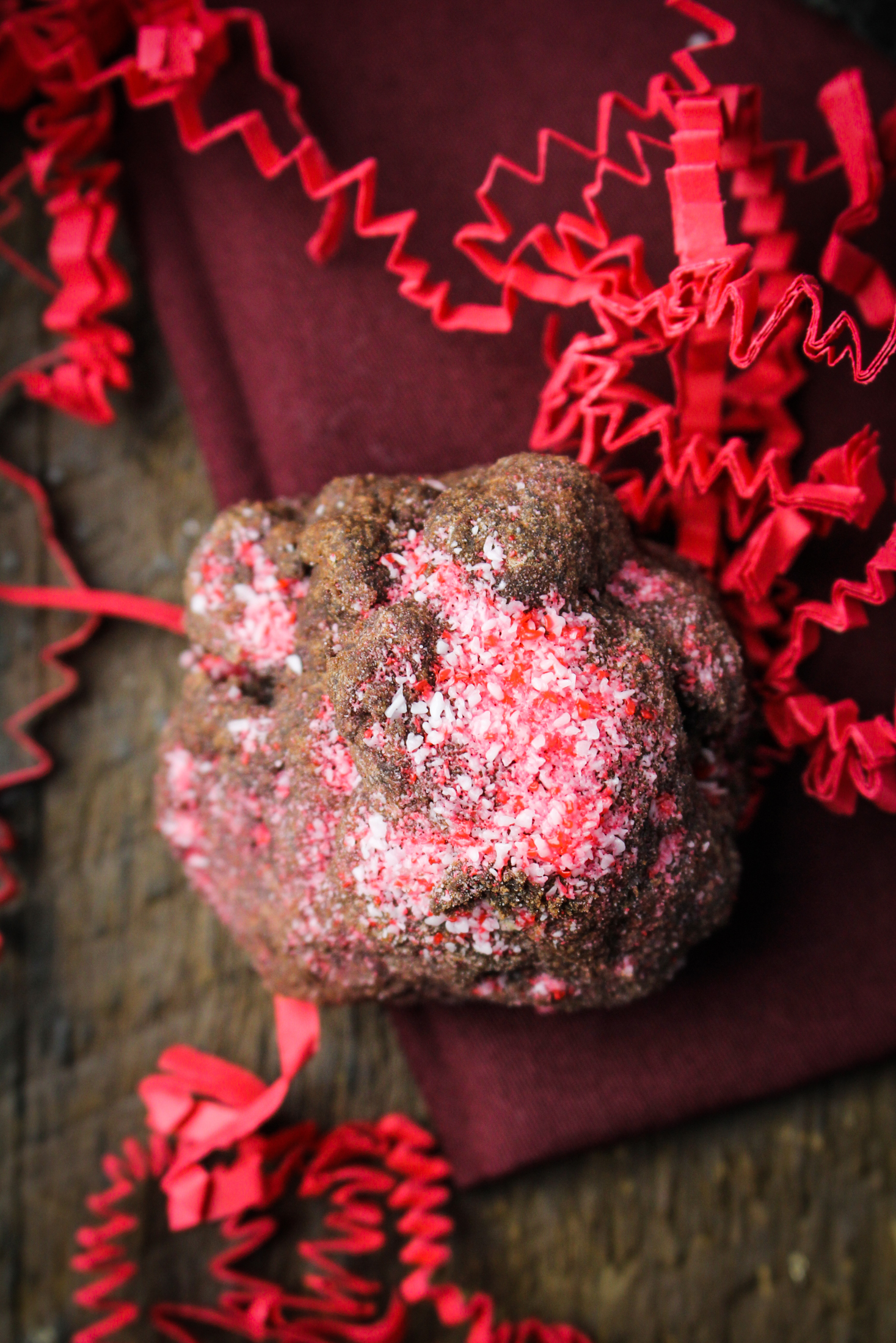 Christmas Cookies: Chocolate Peppermint Snowballs {Katie at the Kitchen Door}