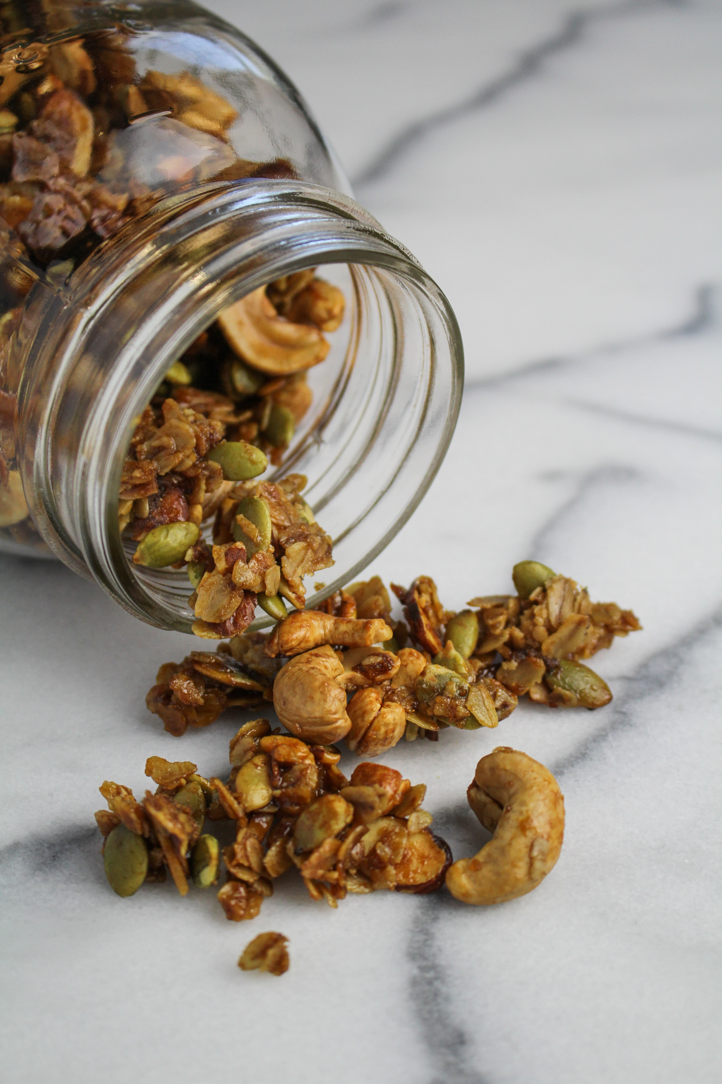 April Fitness Goal // Vanilla-Cashew Granola