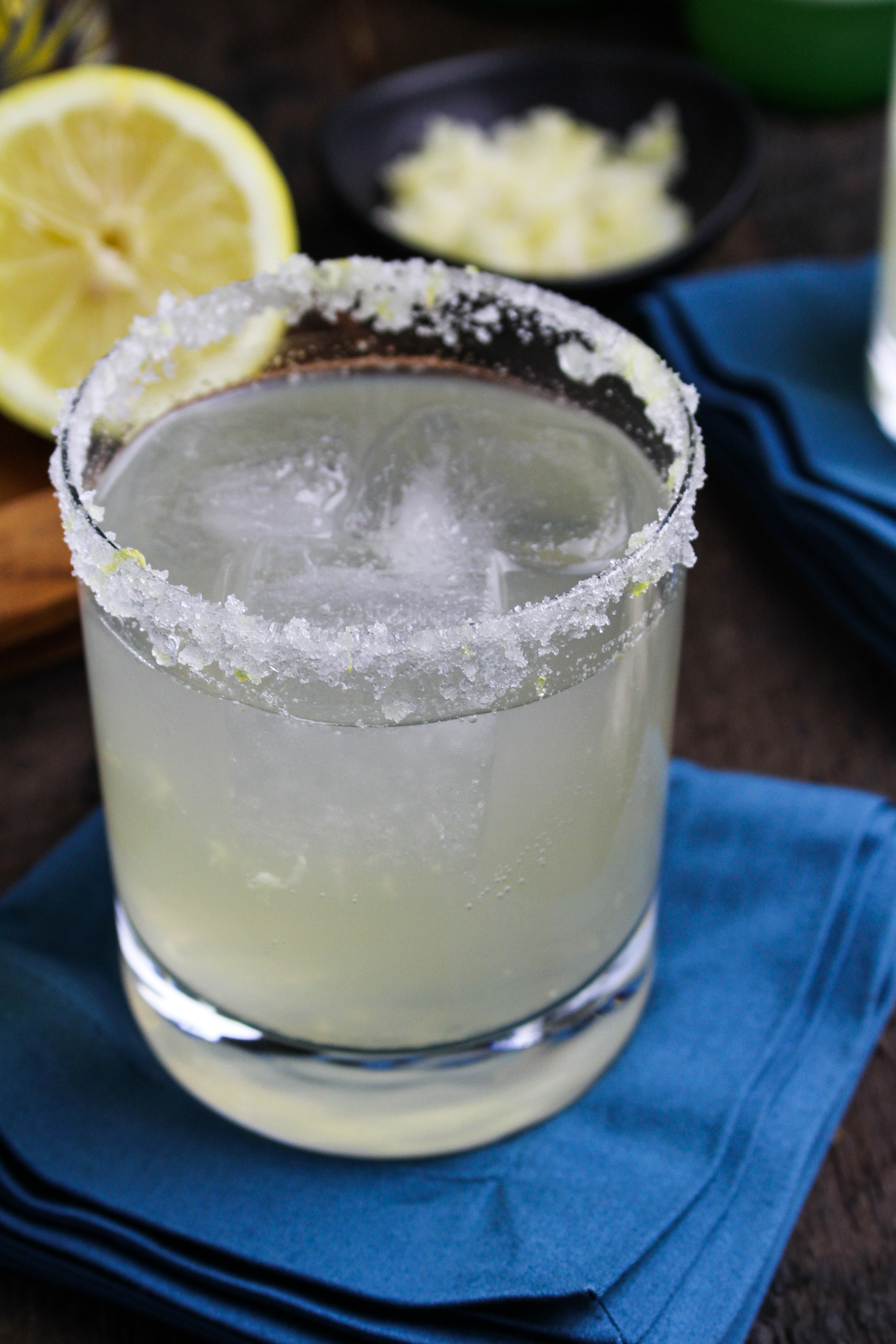 Margarita Week! // Sparkling Lemongrass-Ginger Margaritas