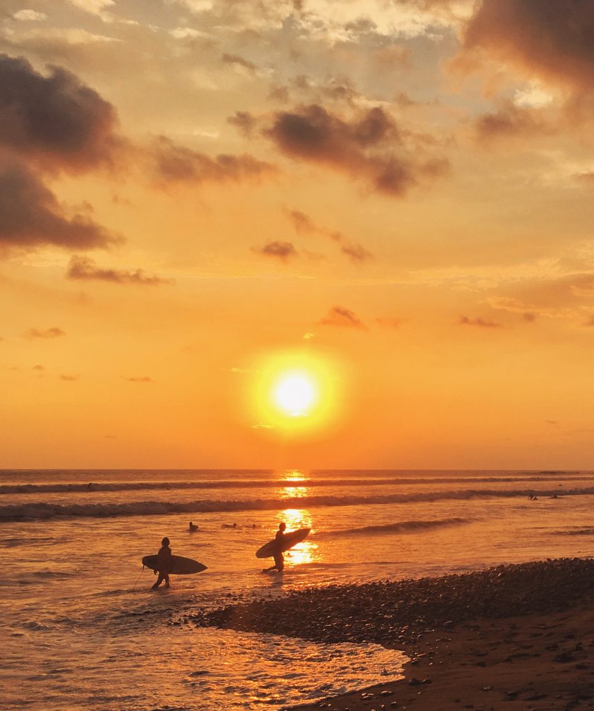 Sunset at Dominical, Costa Rica {Katie at the Kitchen Door}