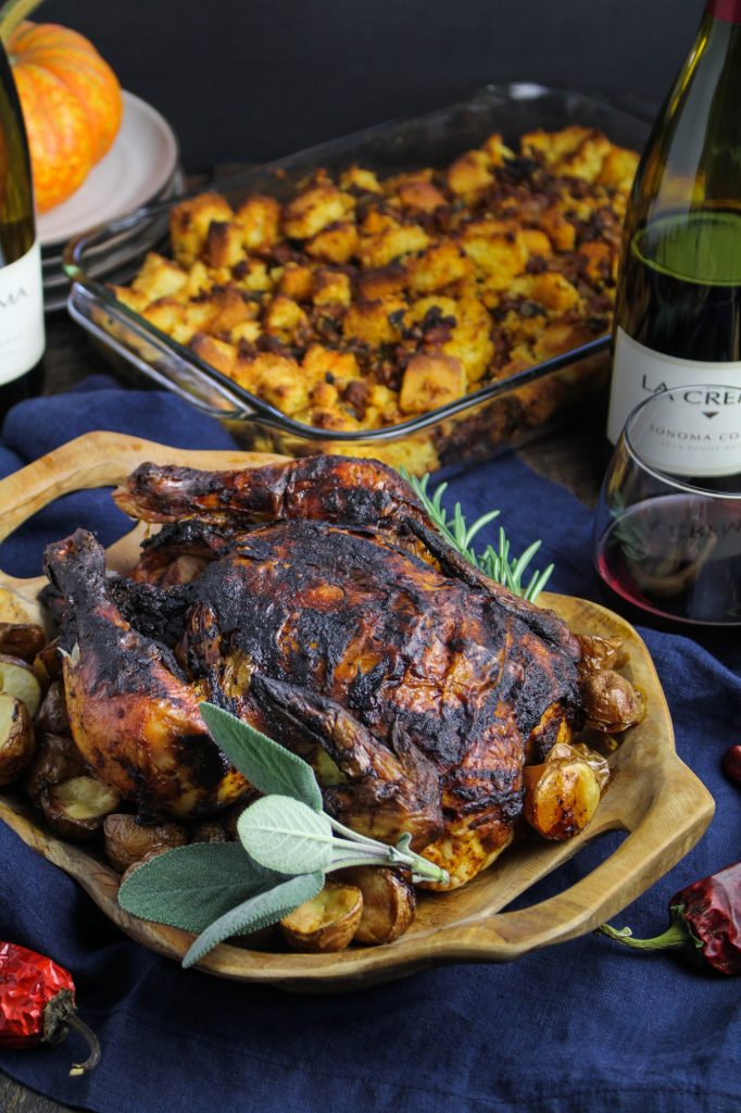 Mole Roasted Chicken {Katie at the Kitchen Door}