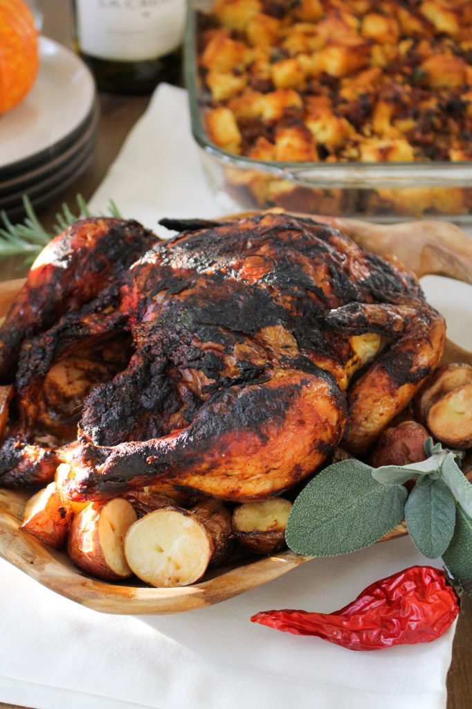 Mole Roasted Chicken {Katie at the Kitchen Door}