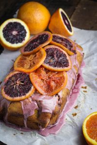 Blood Orange and Olive Oil Pound Cake {Katie at the Kitchen Door}