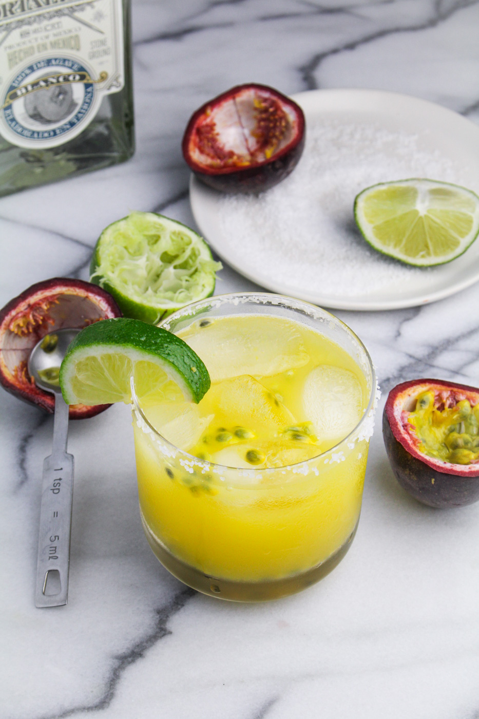 Passion Fruit Margaritas {Katie at the Kitchen Door}