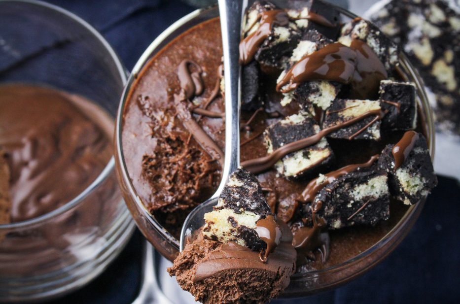 Portuguese Chocolate Mousse with Chocolate Salami