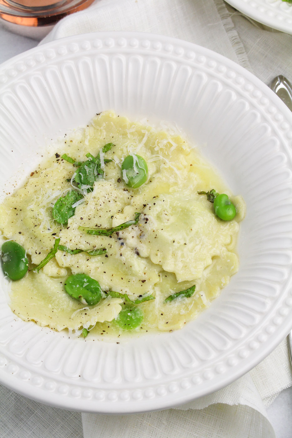 Ingredient of the Week: Fava Beans // Fava Bean and Mascarpone Ravioli ...