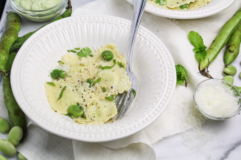 Ingredient Of The Week: Fava Beans // Fava Bean And Mascarpone Ravioli ...