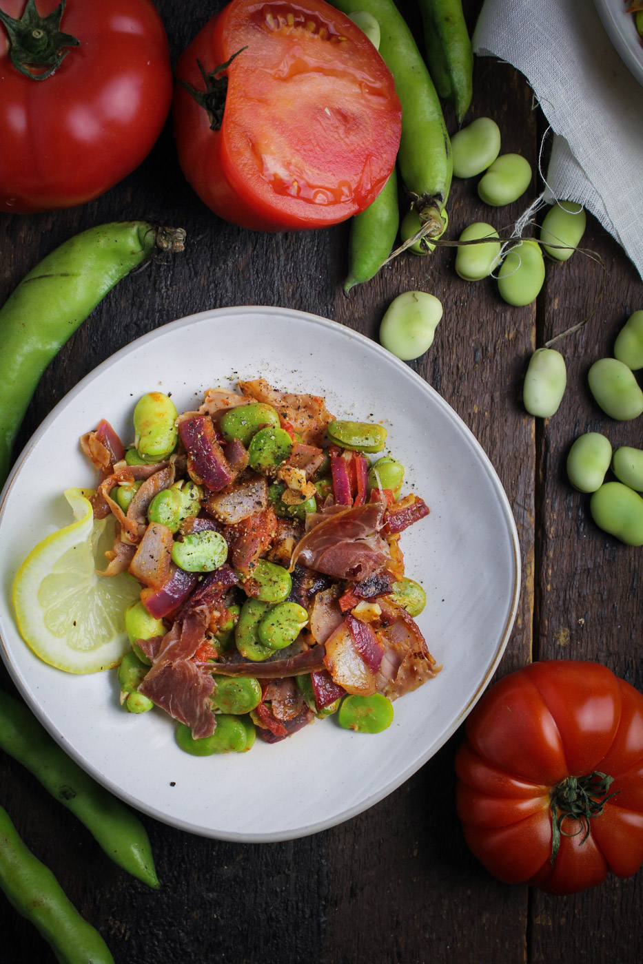 Ingredient of the Week: Fava Beans // Spanish Fava Bean Salad with ...