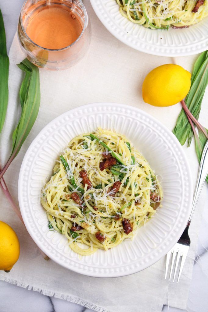 Ramp Carbonara Katie at the Kitchen Door