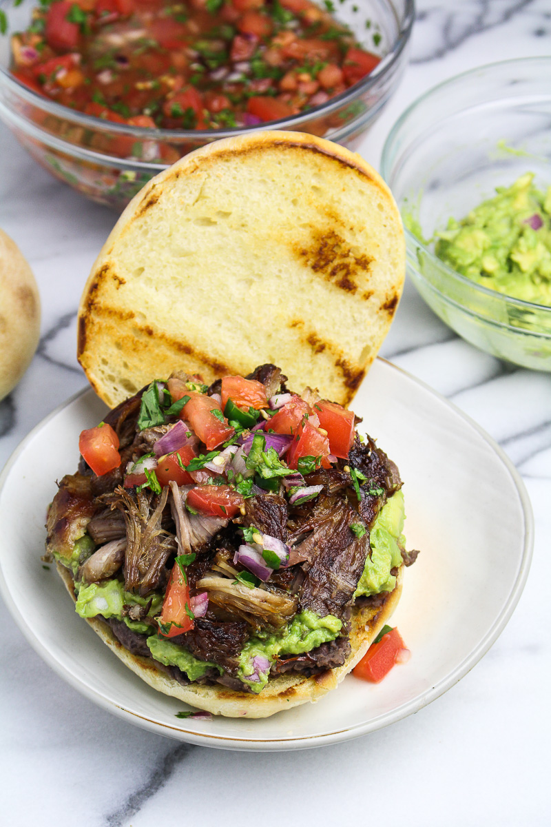 Torta de Carnitas {Katie at the Kitchen Door}