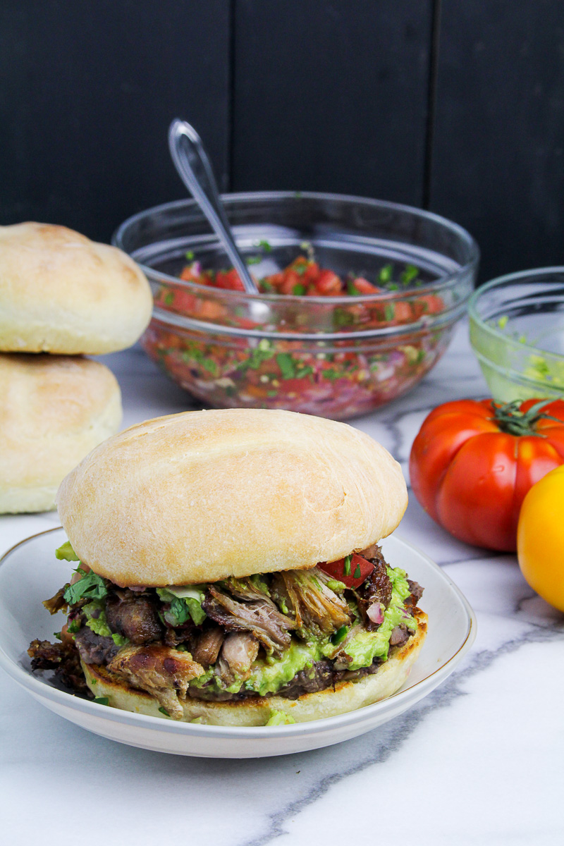 Torta de Carnitas {Katie at the Kitchen Door}