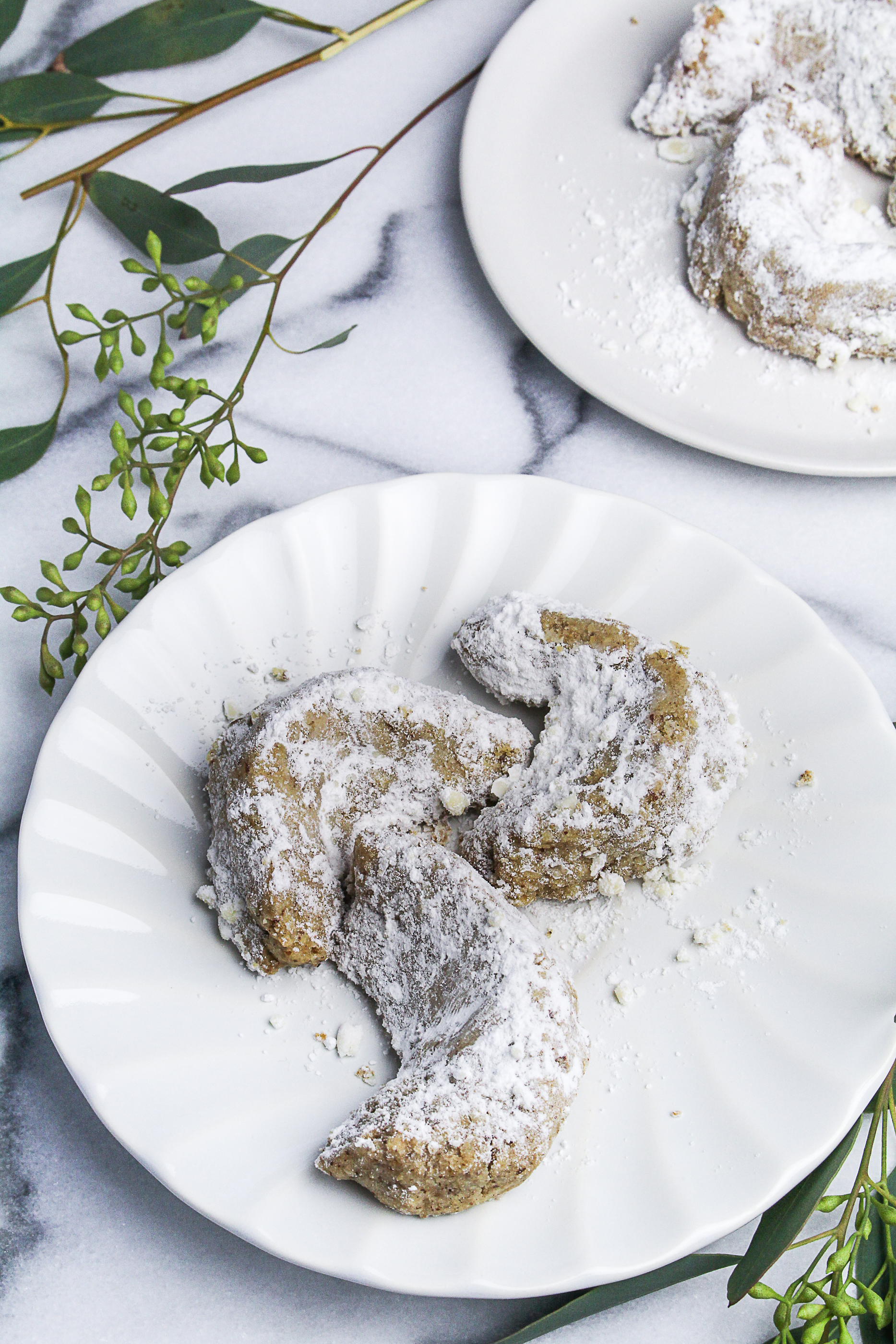 Pecan Crescent Cookies {Katie at the Kitchen Door}