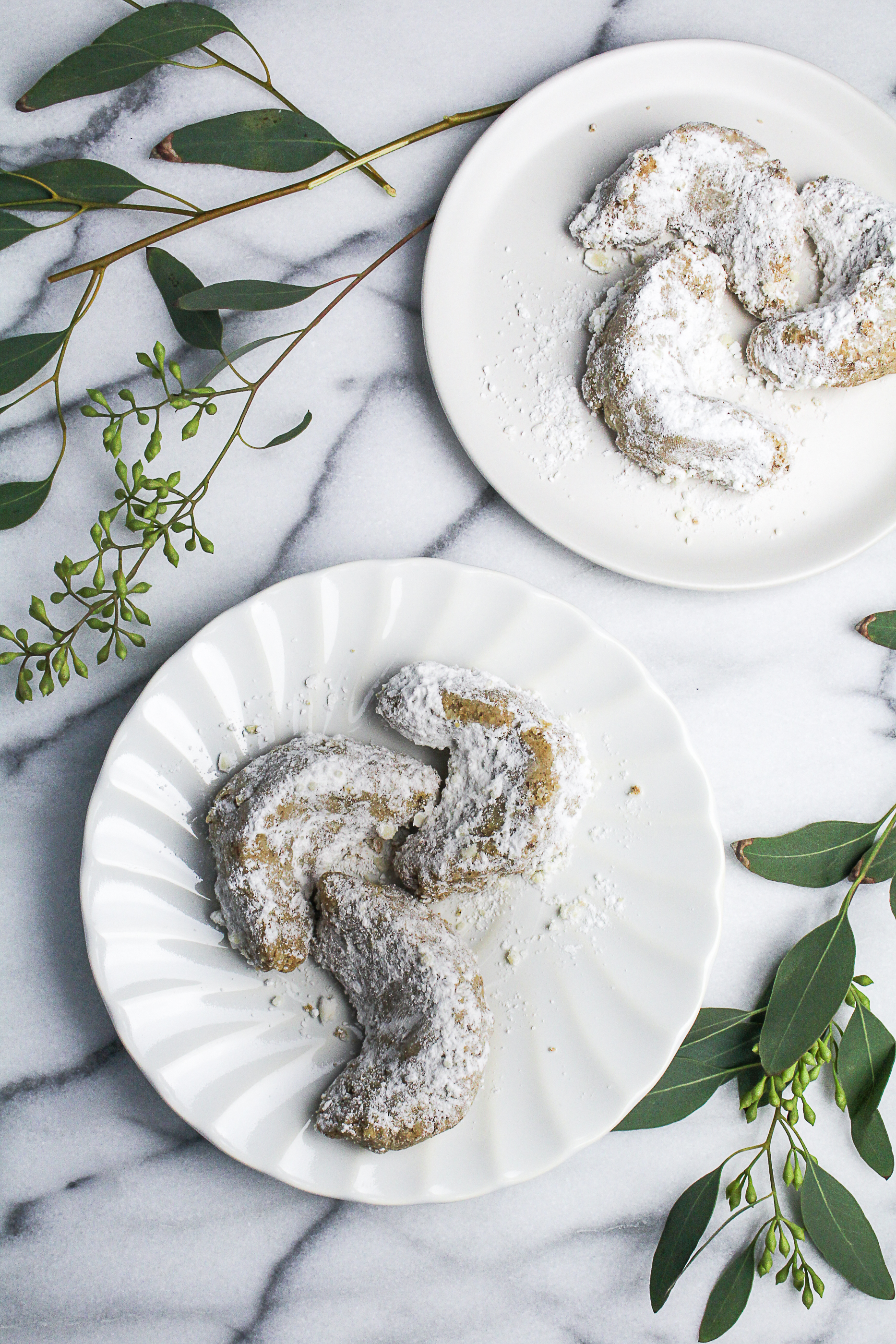 Pecan Crescent Cookies {Katie at the Kitchen Door}