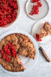 Red Currant Coffee Cake {Katie at the Kitchen Door}